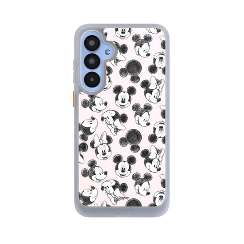 Samsung Galaxy A55 5G NIVOcore Minnie &amp; Mickey Viele Gesichter Pink