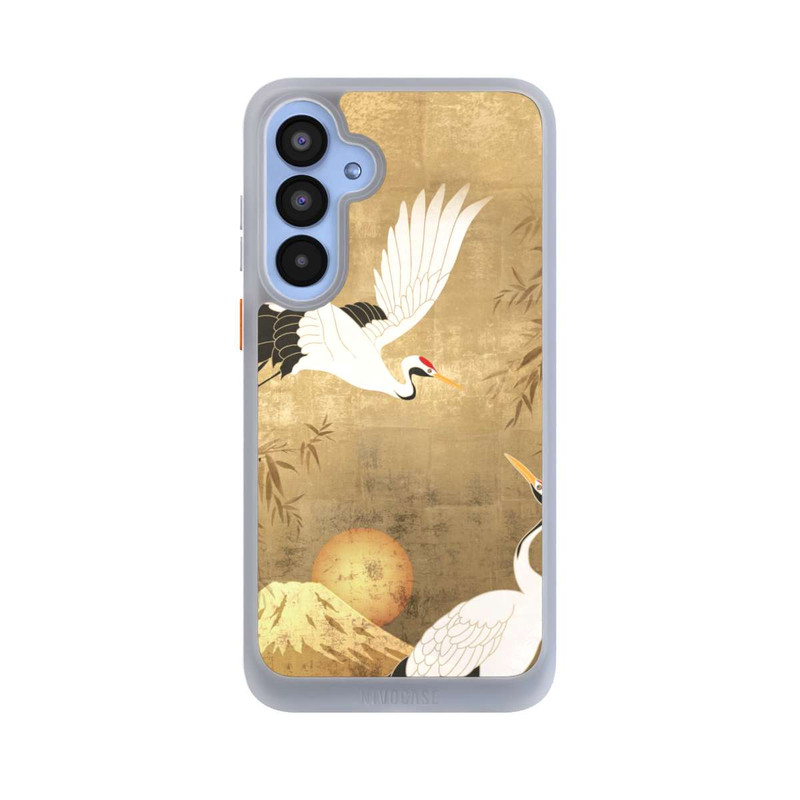 Galaxy A55 5G NIVOcore Kraniche Gold Japan 1