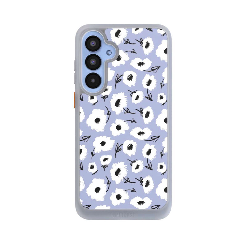 Galaxy A55 5G NIVOcore Pattern Fleurs Lilas