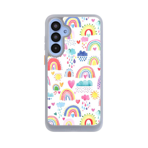 Samsung Galaxy A55 5G NIVOcore Lovely Rainbows Multi Red