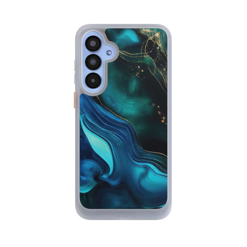 Galaxy A55 5G NIVOcore Blaugoldene Tinte mit KI