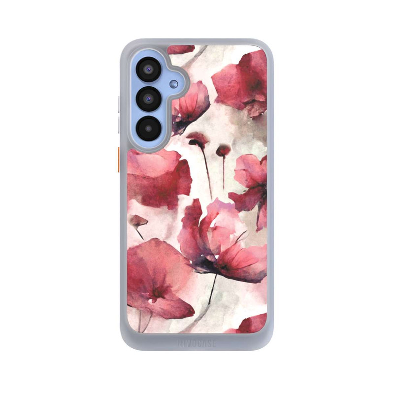 Galaxy A55 5G NIVOcore Wilde Mohnblumen Aquarell mit KI