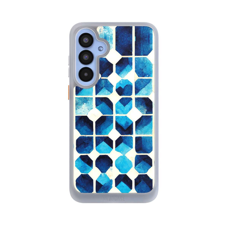 Galaxy A55 5G NIVOcore Blaues Muster