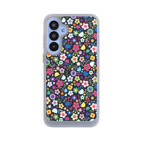Samsung Galaxy A55 5G NIVOcore Psychedelic Flowers Multi Black