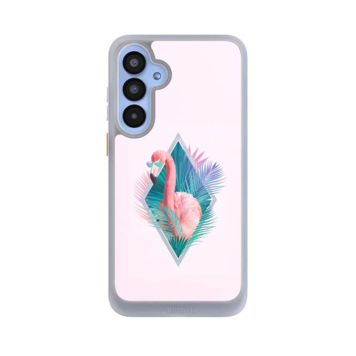Samsung Galaxy A55 5G NIVOcore Tropical Leaves Flamingo