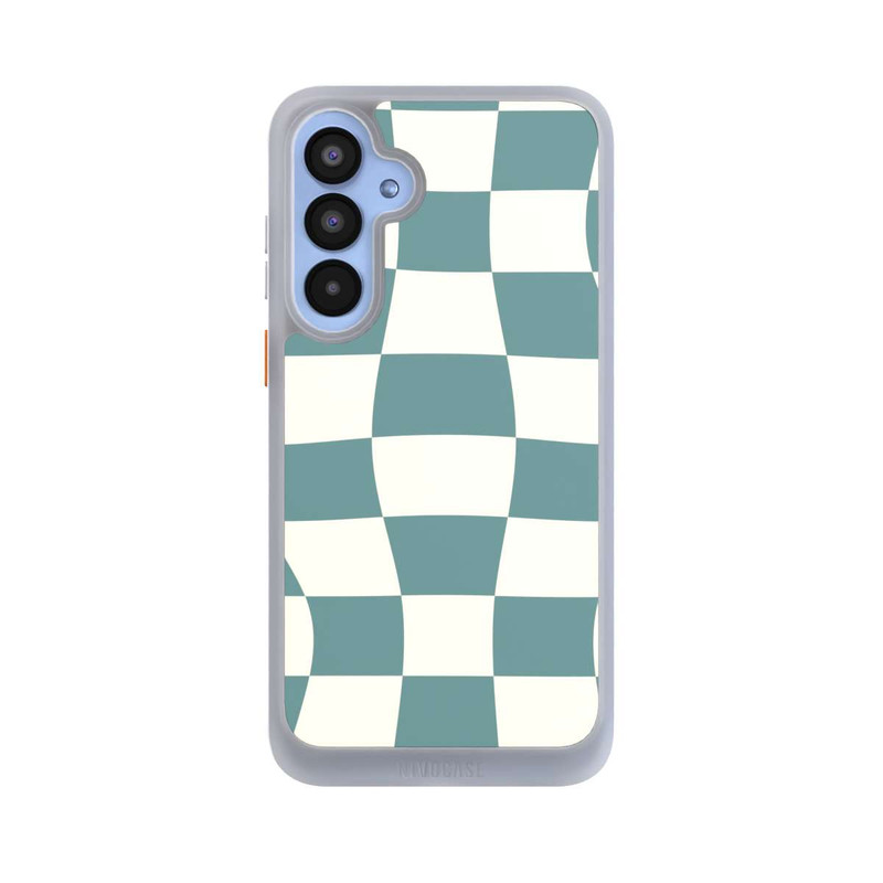 Galaxy A55 5G NIVOcore Schachbrett Petrol