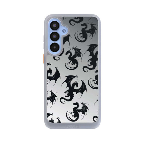 Samsung Galaxy A55 5G NIVOcore Dragon Pattern Grey