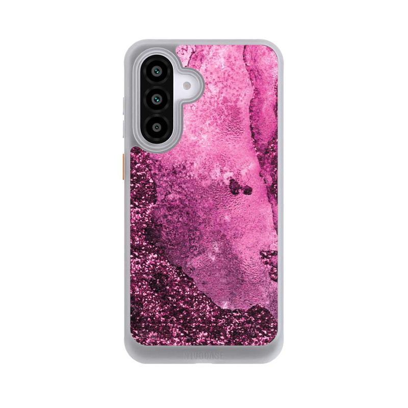 Galaxy A56 5G NIVOcore Pink Glitter Marble 2