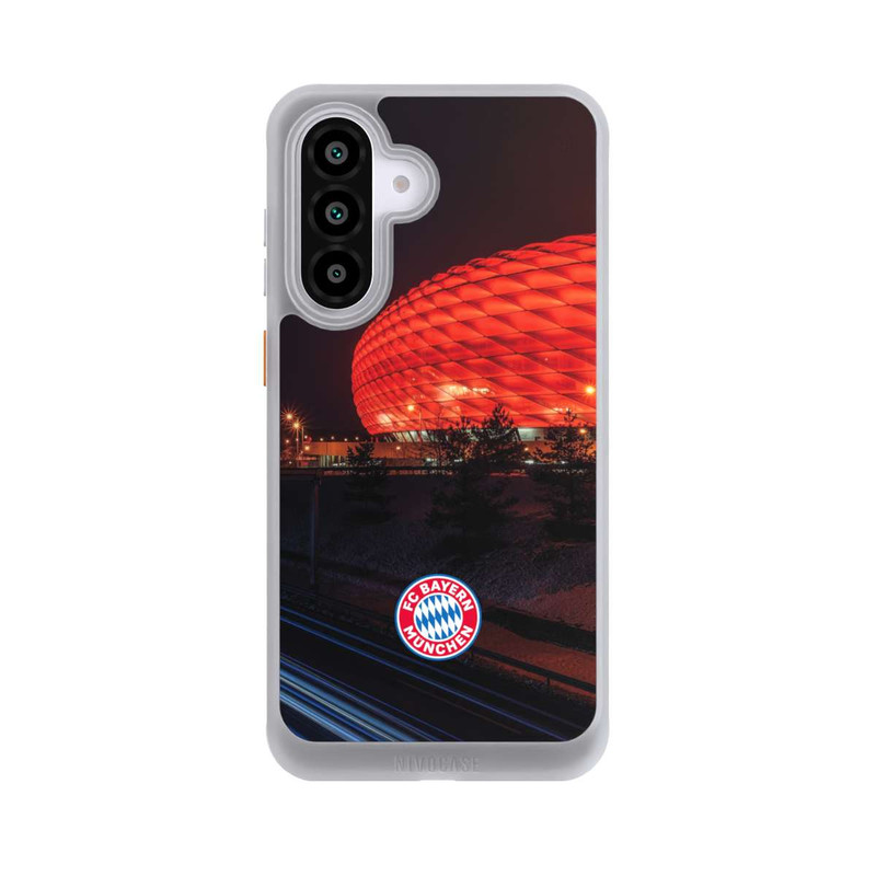 Galaxy A56 5G NIVOcore Allianz Arena at night FCB