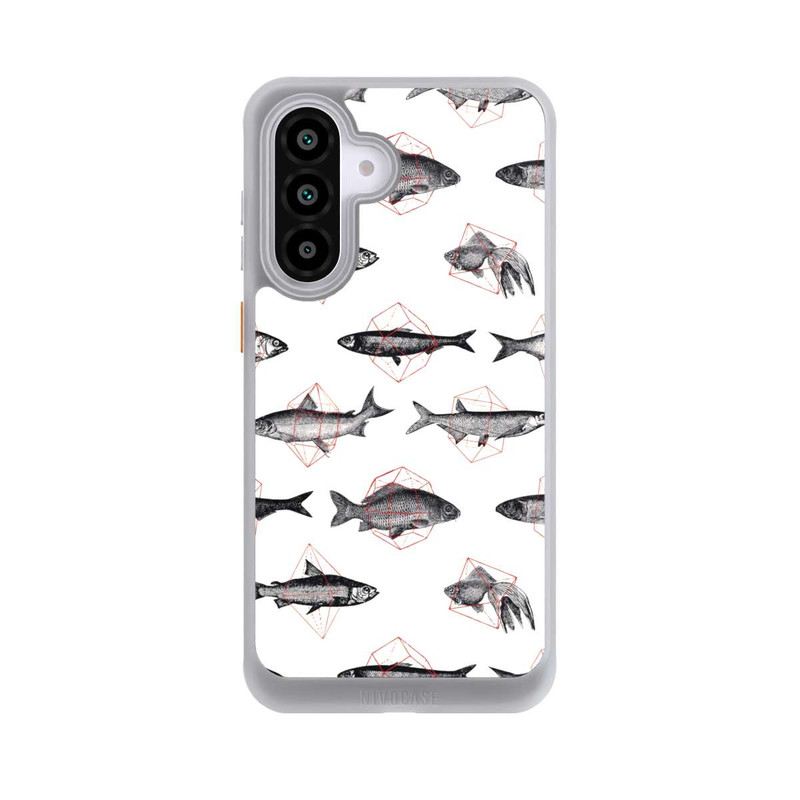Galaxy A56 5G NIVOcore Fishes in Geometrics