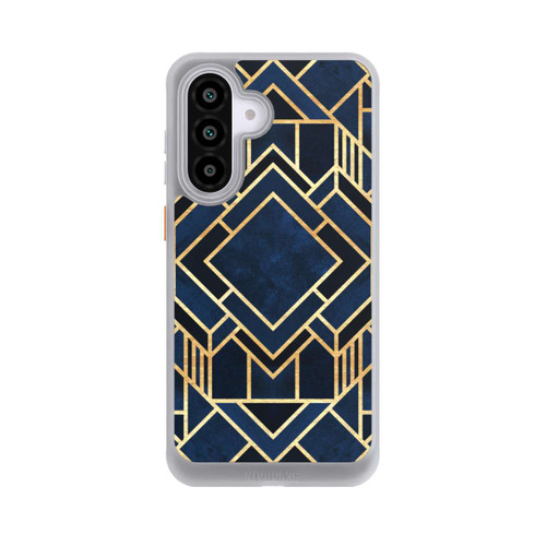 Samsung Galaxy A56 5G NIVOcore Kunst Deko Blau Golddruck