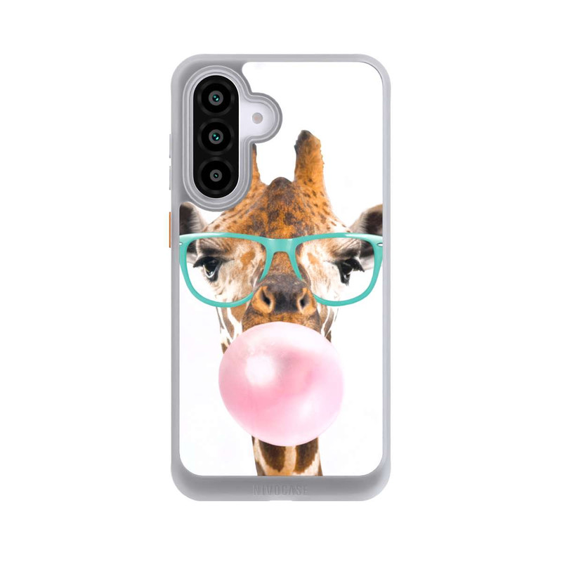 Galaxy A56 5G NIVOcore Giraffe mit Kaugummi