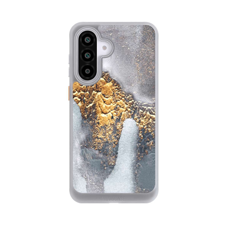 Galaxy A56 5G NIVOcore Beton-Gold-Glitzerlook
