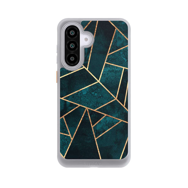 Galaxy A56 5G NIVOcore Imprimé or pierre sarcelle profond