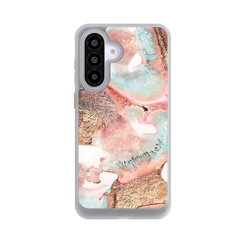 Galaxy A56 5G NIVOcore Hübscher Tintendruck gold