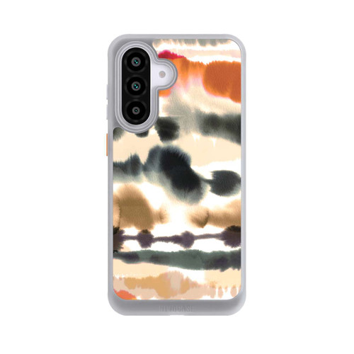Samsung Galaxy A56 5G NIVOcore Soft Nautical Watercolor Lines Orange