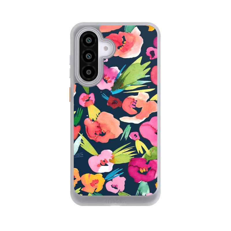 Galaxy A56 5G NIVOcore tropische Blumen aquarell