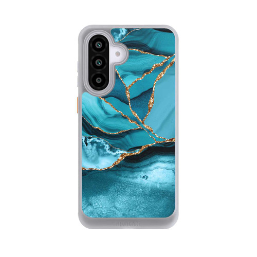 Samsung Galaxy A56 5G NIVOcore Eisblaue Marmor Landschaft