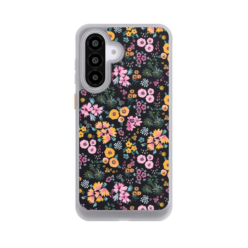 Galaxy A56 5G NIVOcore Little Flowers Multi Black 2