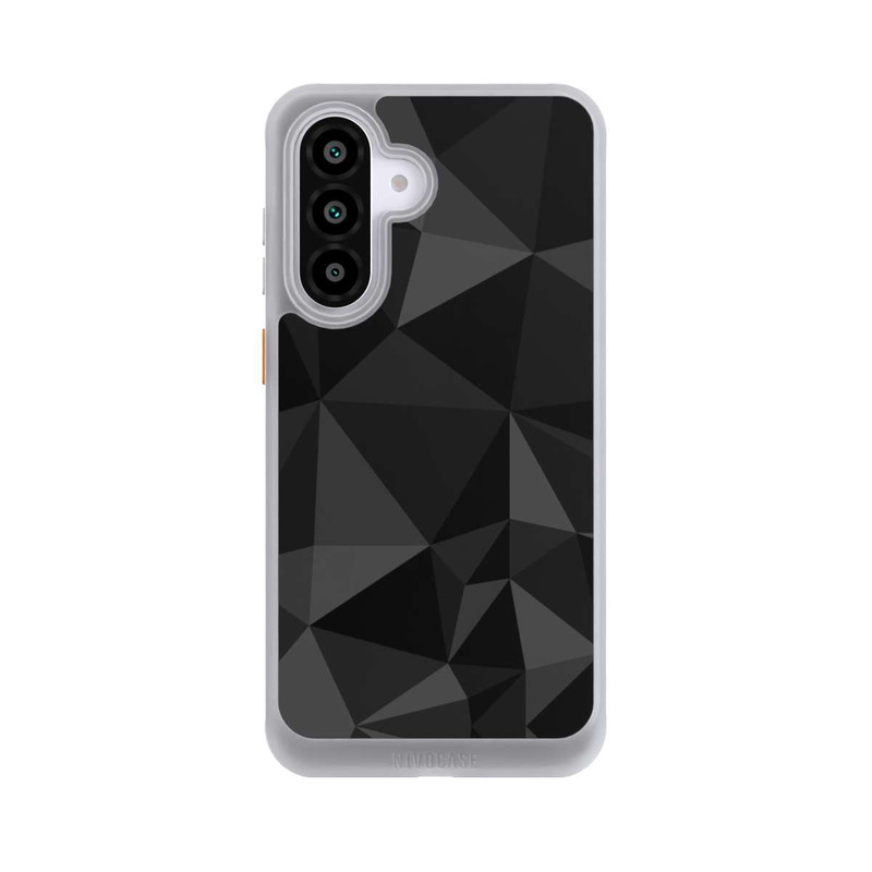 Galaxy A56 5G NIVOcore Polygonmuster schwarz