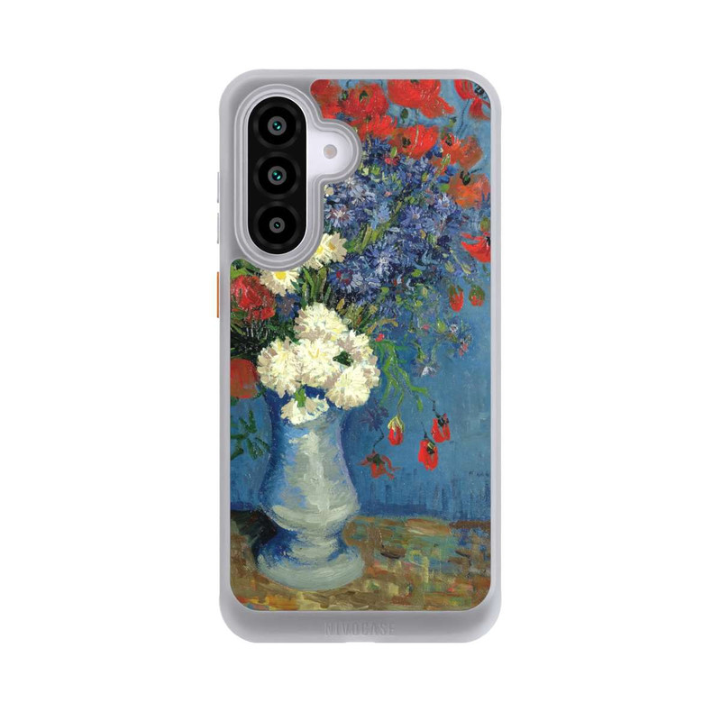 Galaxy A56 5G NIVOcore Stillleben Vase mit Kornblumen und Mohnblumen von Vincent Van Gogh