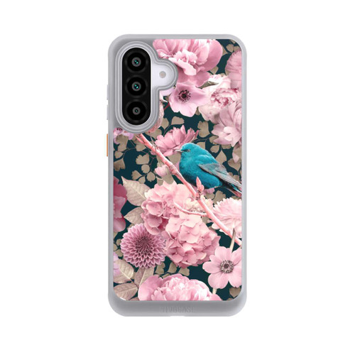Samsung Galaxy A56 5G NIVOcore Spatzen im rosa Blumenmuster