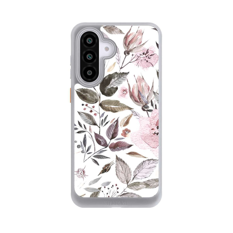 Galaxy A56 5G NIVOcore Aquarell braune Rosenblüten
