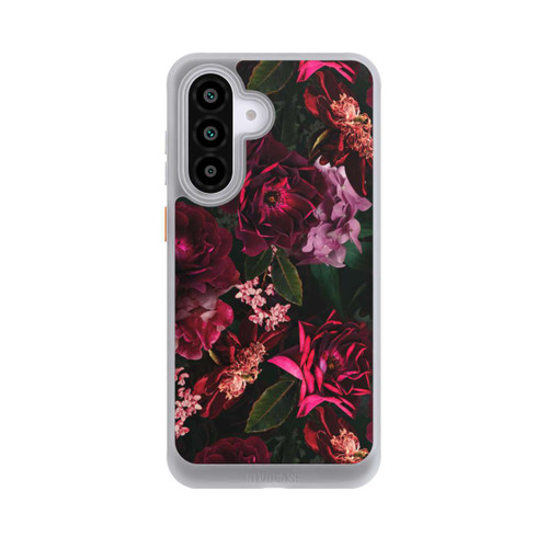 Samsung Galaxy A56 5G NIVOcore Dunkelrote und rosa Blüten