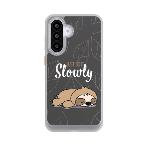 Samsung Galaxy A56 5G NIVOcore Just Do It Slowly Sloth Grey