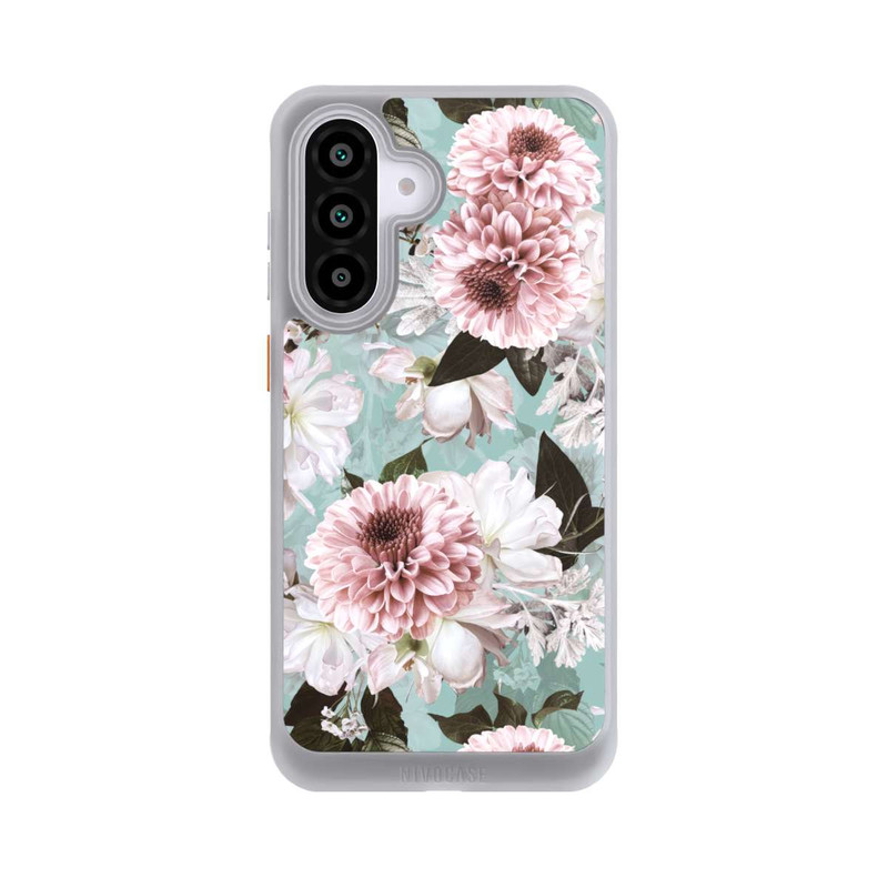 Galaxy A56 5G NIVOcore Blumentapete Barockblau