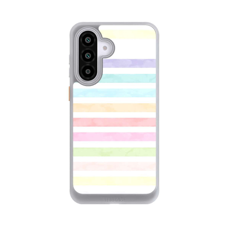 Galaxy A56 5G NIVOcore Regenbogenfarbene Streifen