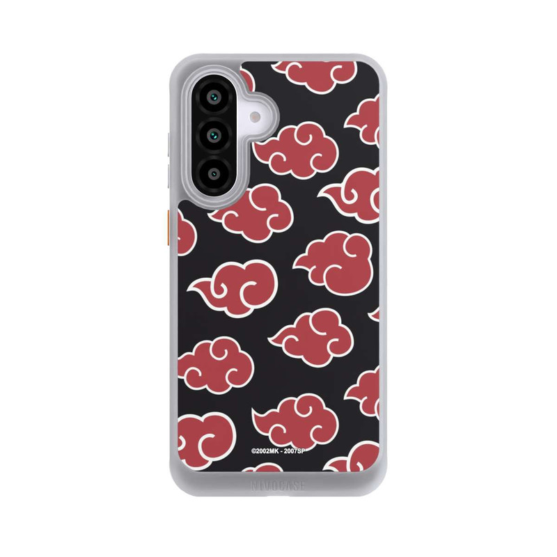 Galaxy A56 5G NIVOcore Akatsuki Pattern Black Big