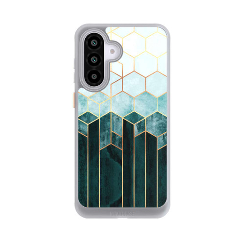 Samsung Galaxy A56 5G NIVOcore Blaugrüne Sechsecke