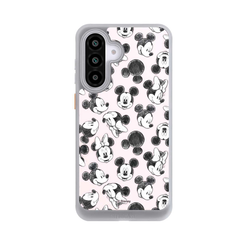 Galaxy A56 5G NIVOcore Minnie & Mickey Many Faces Pink