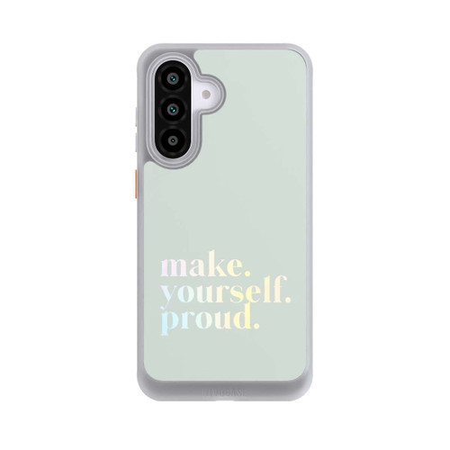 Samsung Galaxy A56 5G NIVOcore Make Yourself Proud Zitat-Minze und Farbverlauf