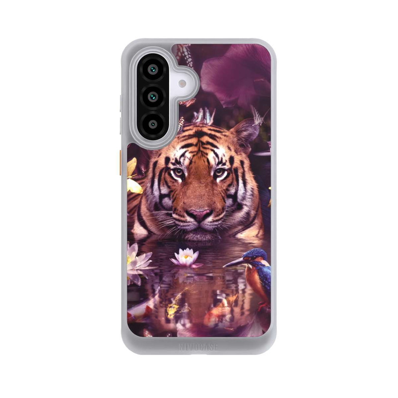 Galaxy A56 5G NIVOcore Tiger Blumenrahmen