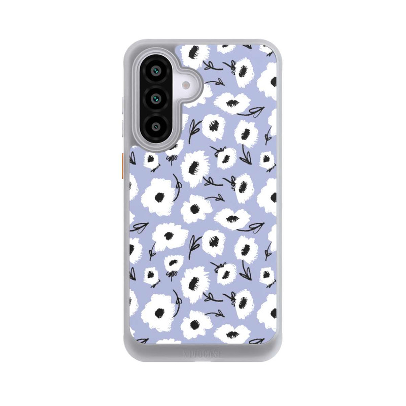 Galaxy A56 5G NIVOcore Blumenmuster Lila