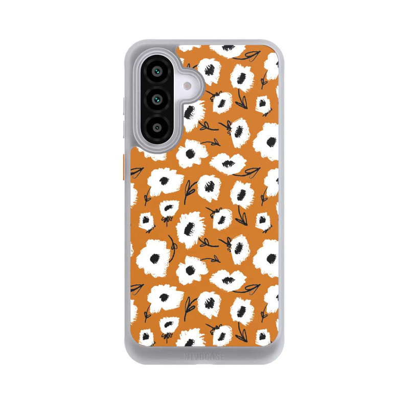 Galaxy A56 5G NIVOcore Pattern Fleurs Ocres