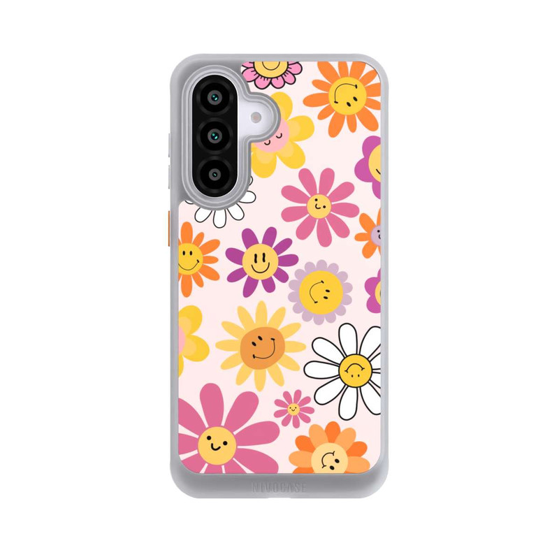 Galaxy A56 5G NIVOcore Smiles Pink Flowers