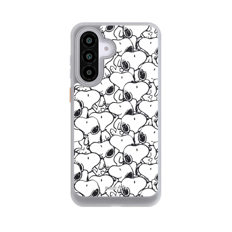 Galaxy A56 5G NIVOcore Snoopy Muster Schwarz und Weiß