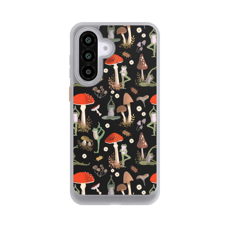 Galaxy A56 5G NIVOcore Yoga-Frösche mit Pilzen