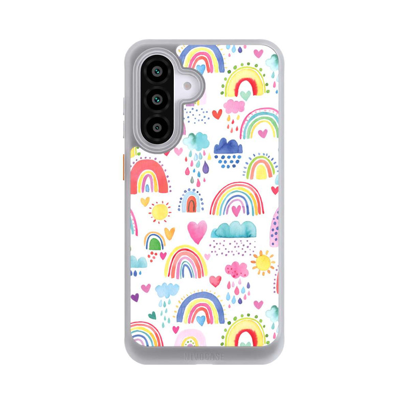 Galaxy A56 5G NIVOcore Schöne Regenbogen-Multi-Rot