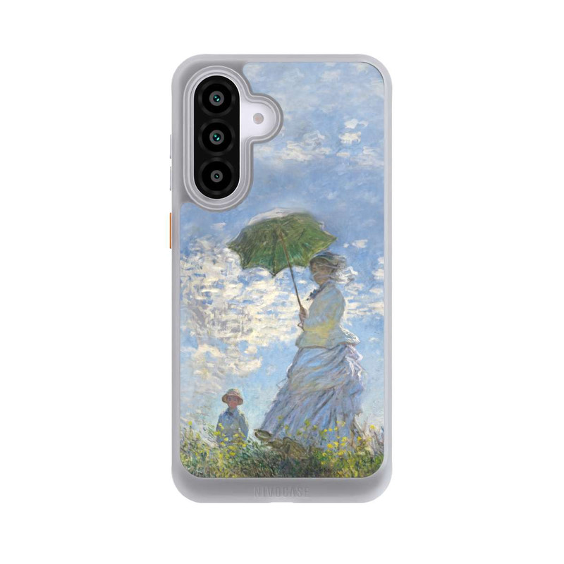 Galaxy A56 5G NIVOcore Frau mit Sonnenschirm - Monet