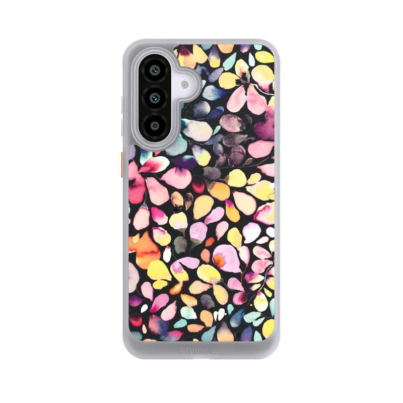 Galaxy A56 5G NIVOcore Eucalyptus Watercolor Leaves Black