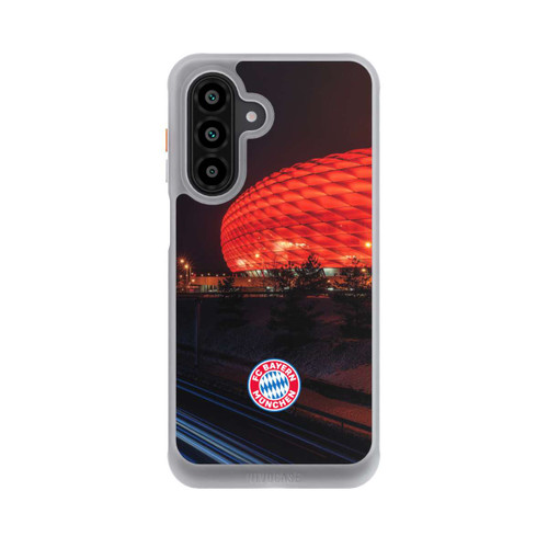 Samsung Galaxy A17 5G NIVOcore Allianz Arena bei Nacht FCB