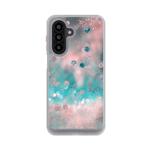 Samsung Galaxy A17 5G NIVOcore Turquoise Glamour Glitter Look