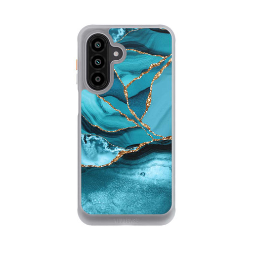 Samsung Galaxy A17 5G NIVOcore Eisblaue Marmor Landschaft