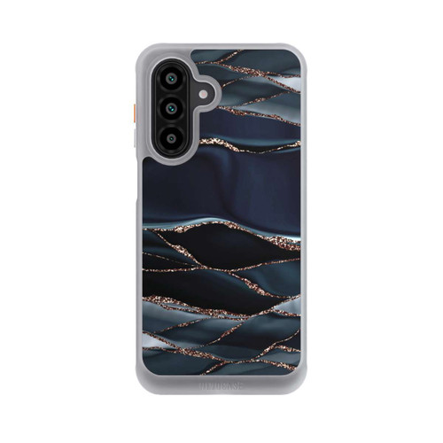 Samsung Galaxy A17 5G NIVOcore Dark Grey Stripes Golden LooK