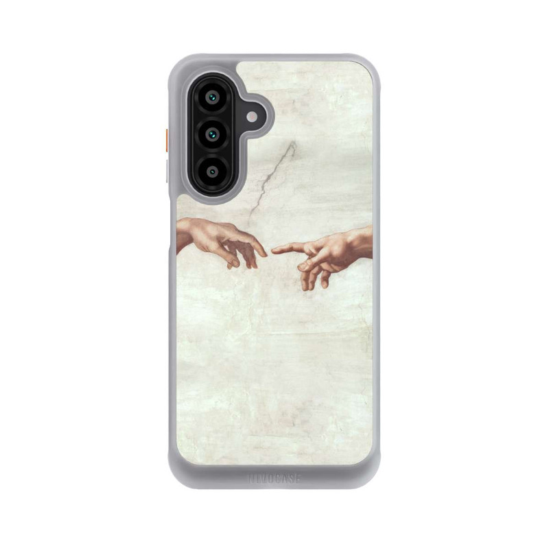 Galaxy A17 5G NIVOcore Hands of God and Adam by Michelangelo Buonarroti