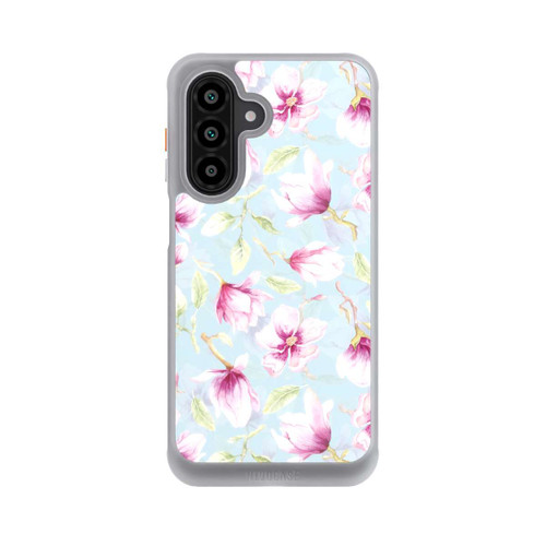 Samsung Galaxy A17 5G NIVOcore Magnolias sur bleu